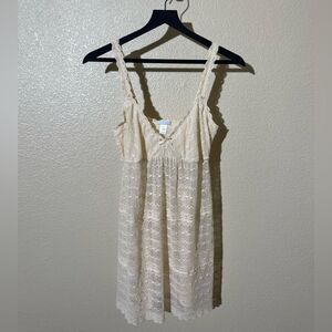 Eberjey Cream Lace Nightgown